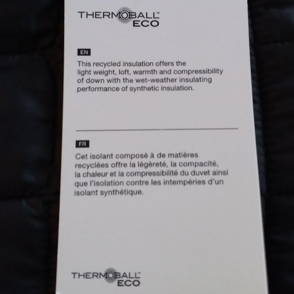 🆕 The North Face Girls' Thermoball Eco Hoodie, X-Small (6) - TNF Black, Auth. - Picture 8 of 14